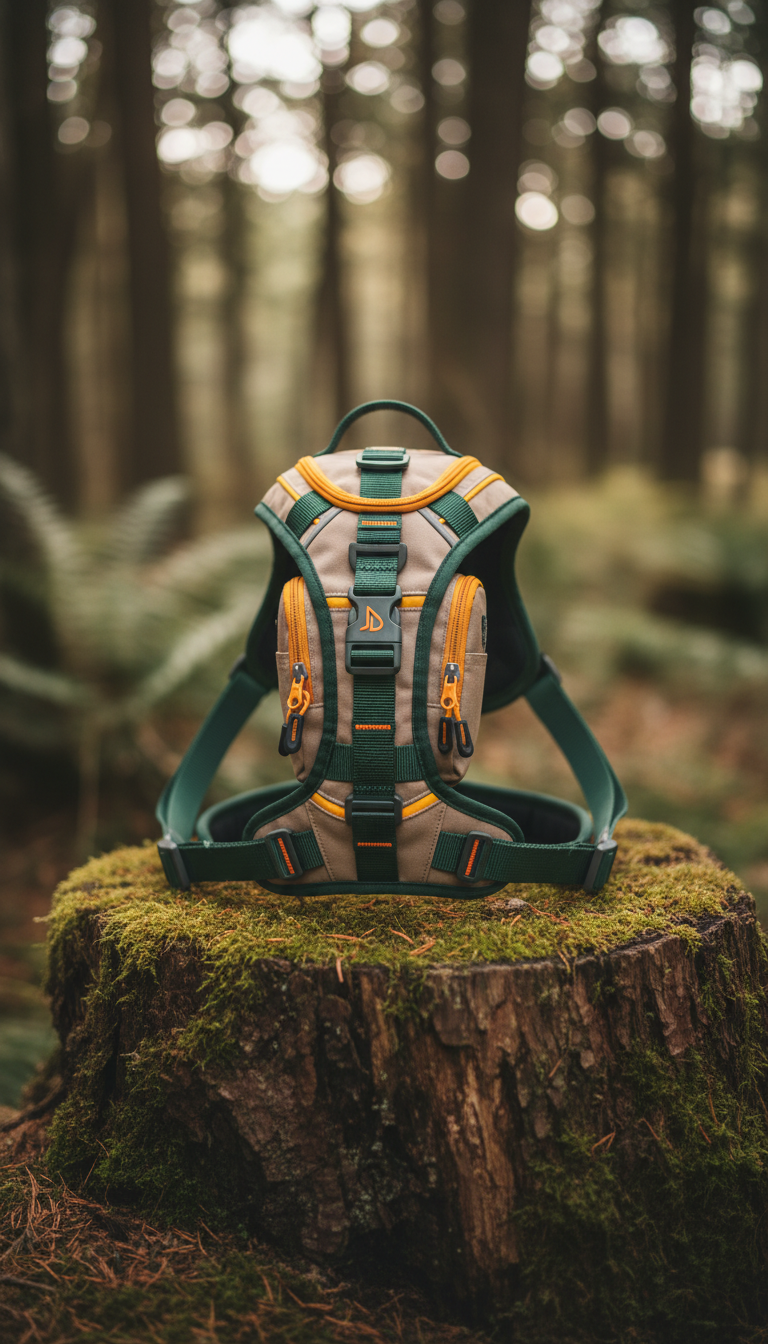 Modular Travel Harness With Quick-Release Buckles